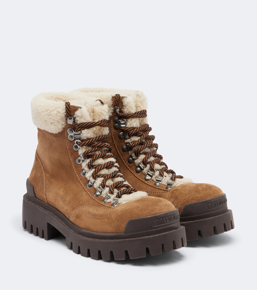 Stivaletti Combat Strike in suede