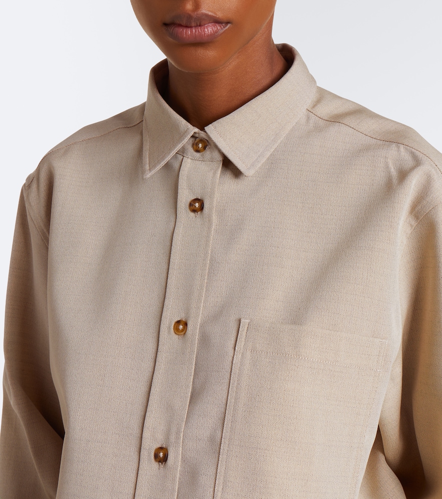 Róhe Wool And Shirt