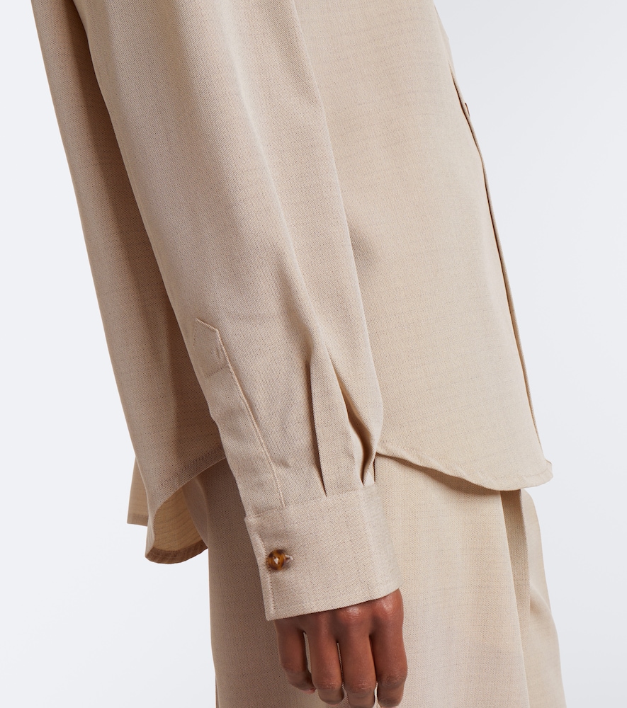 Róhe Wool And Shirt