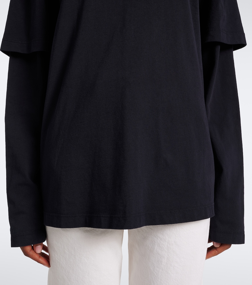 Lois Layered Cotton Jersey T-Shirt