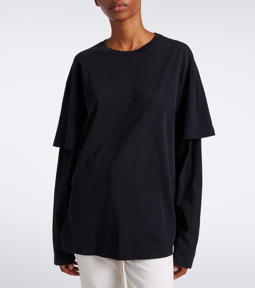 Lois Layered Cotton Jersey T-Shirt