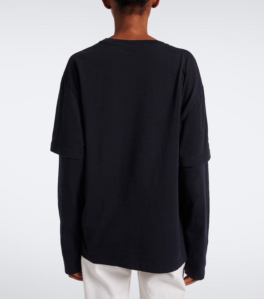 Lois Layered Cotton Jersey T-Shirt