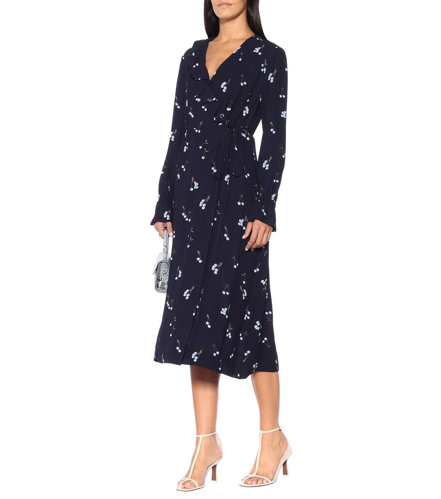 Annamay cherry-print midi dress by Baum und Pferdgarten Annamay cherry-print midi dress by Baum und Pferdgarten