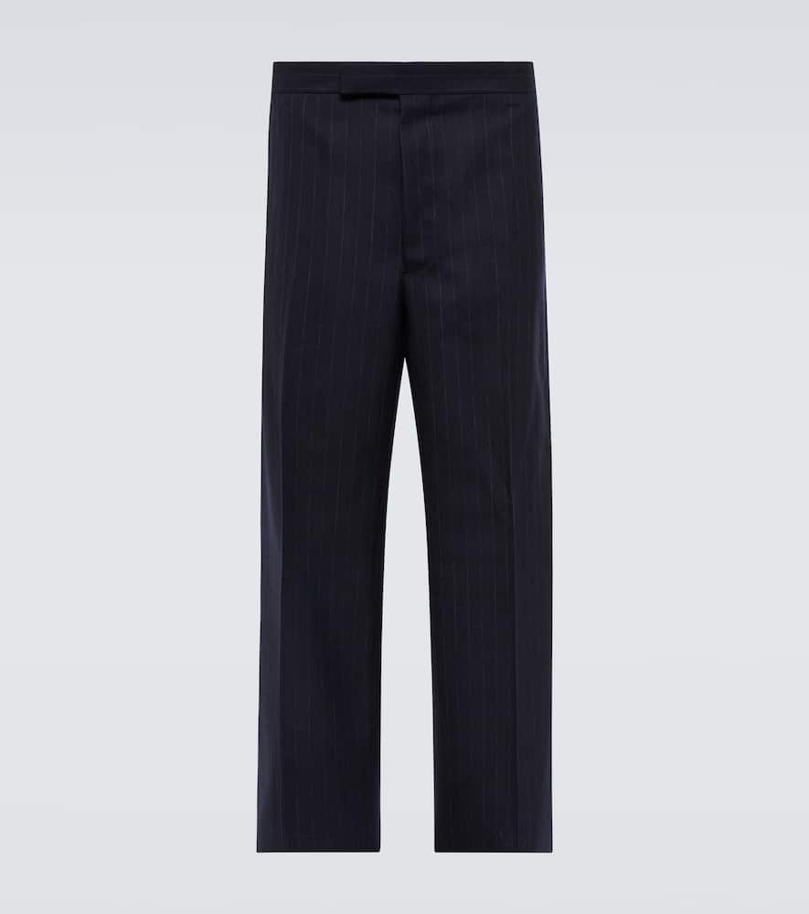 Prada Pinstriped wool pants
