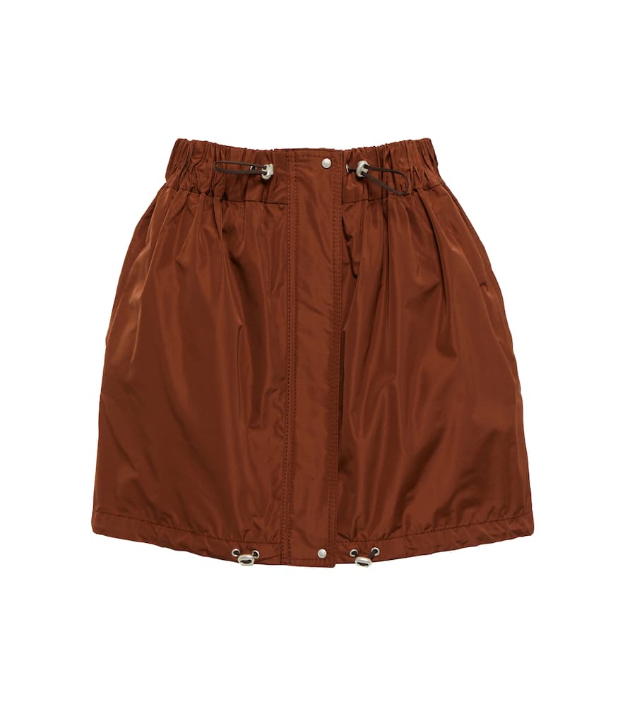 Tod's Drawstring balloon miniskirt
