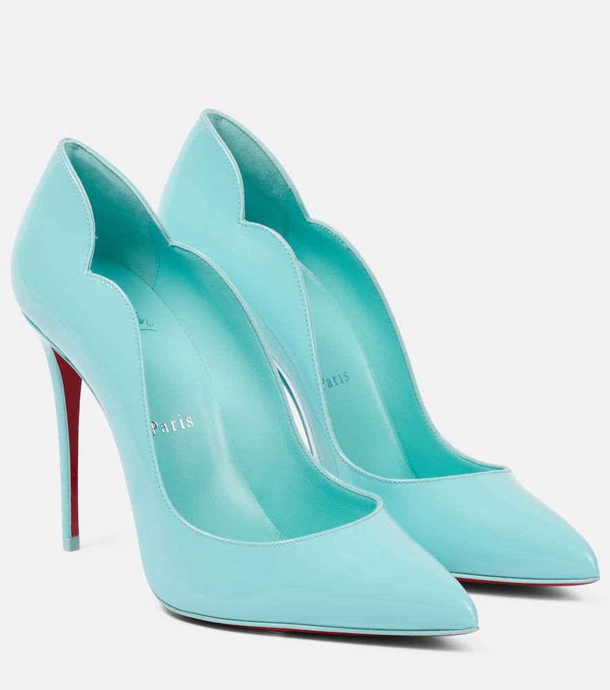 Christian Louboutin Hot Chick 100 patent leather pumps