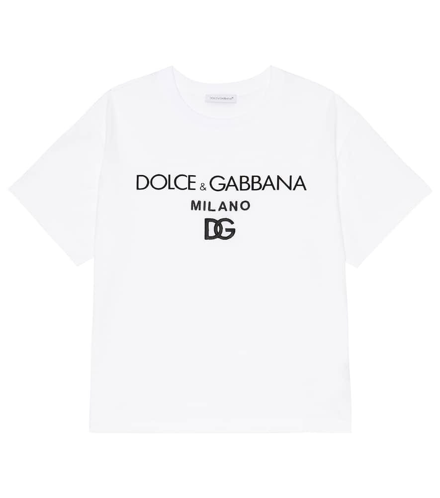 Dolce & Gabbana Kids Logo cotton T-shirt