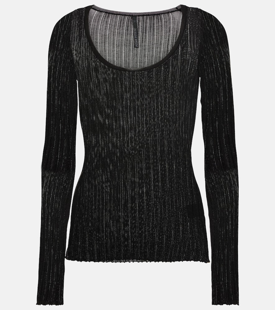 Petar Petrov Tiago ribbed-knit top