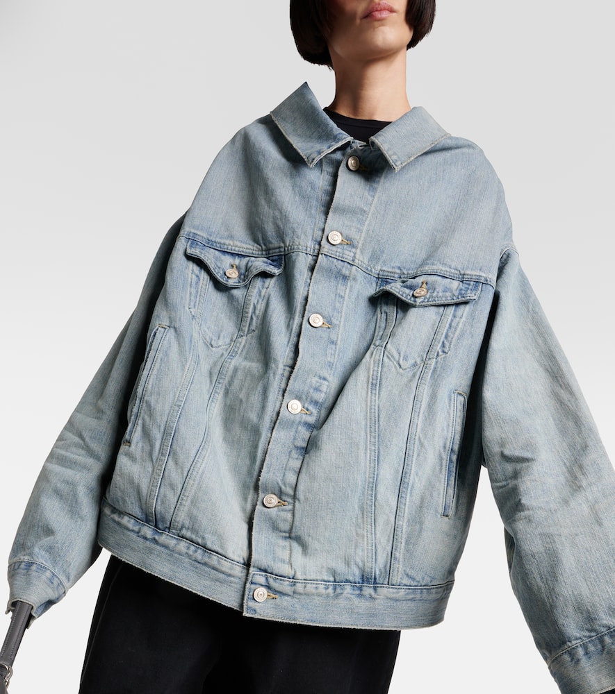 BALENCIAGA OVERSIZED DENIM JACKET