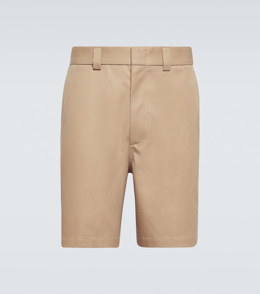 Cotton twill shorts