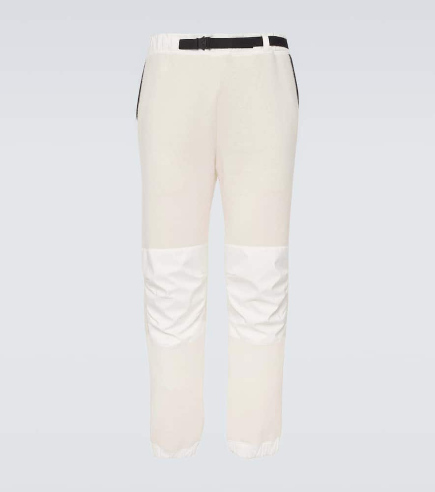 Loro Piana Cashmere And Technical Sweatpants In White