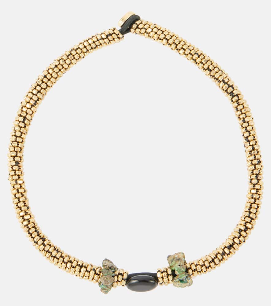 Isabel Marant Embellished Choker In Gold