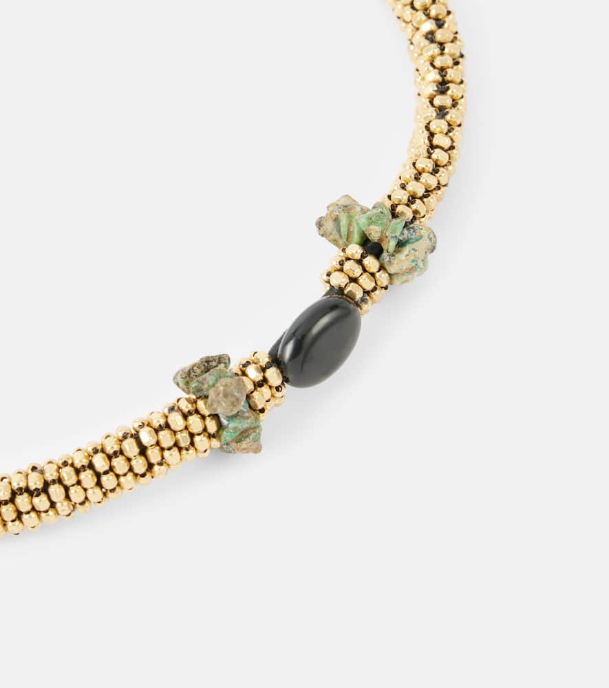 Isabel Marant Embellished Choker In Gold