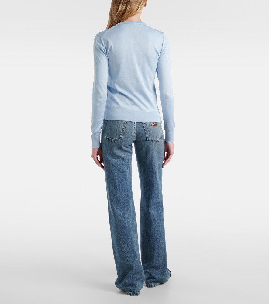  Dolce&gabbana Dolce&gabbana Pullover Aus Seide 