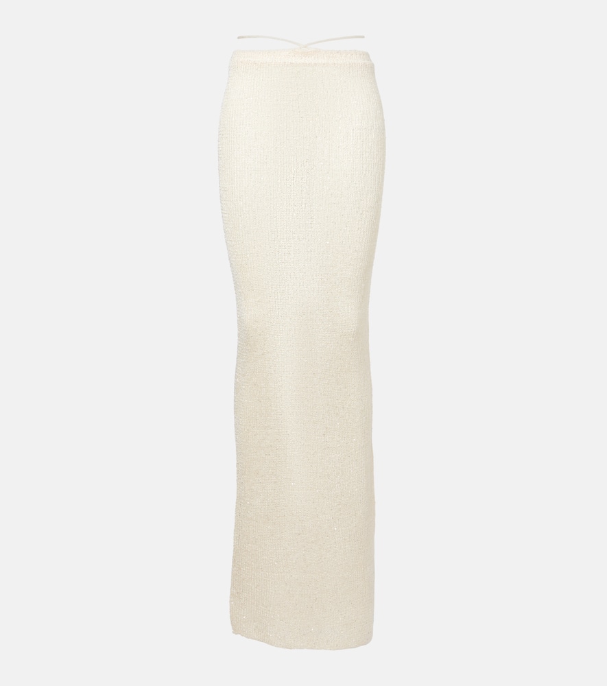 Alma knitted maxi skirt