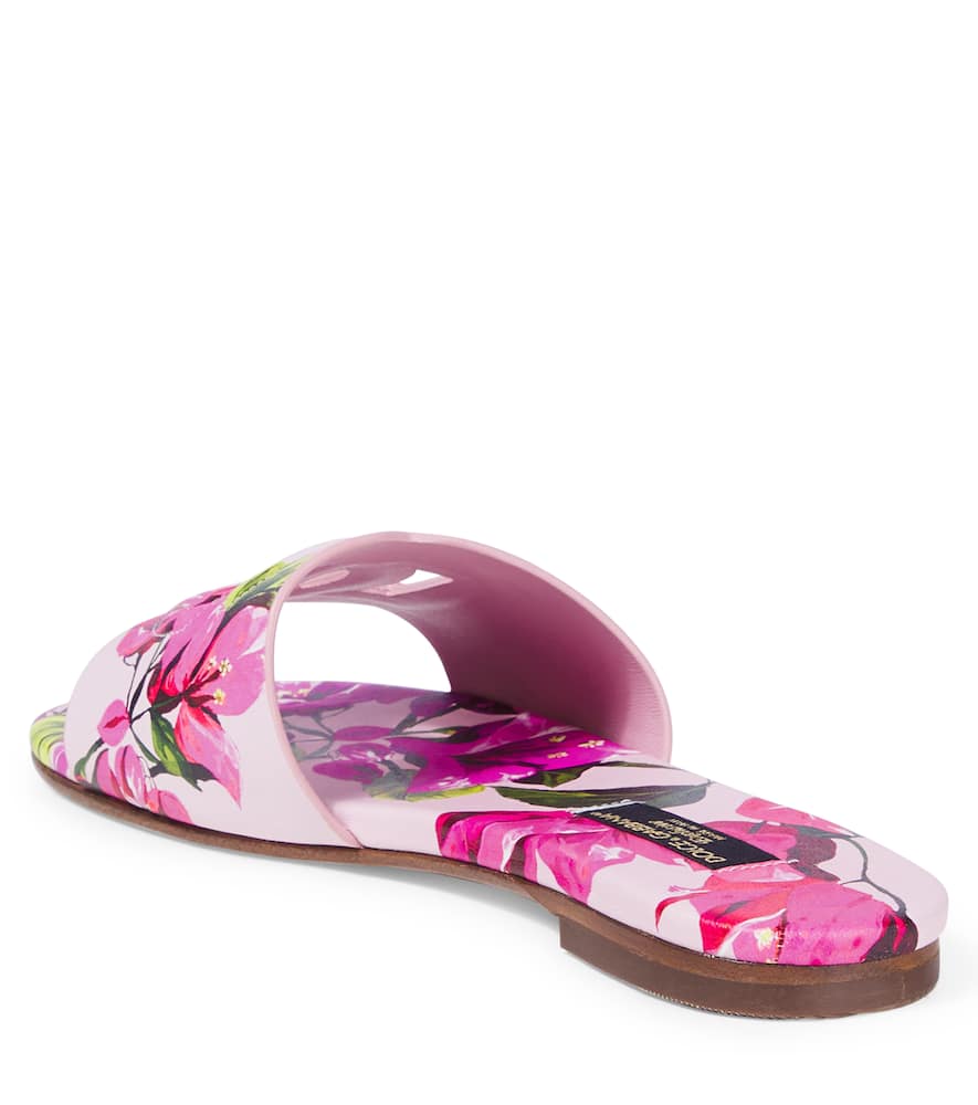 Dolce & Gabbana Pantoletten Taormina Dg In Multi