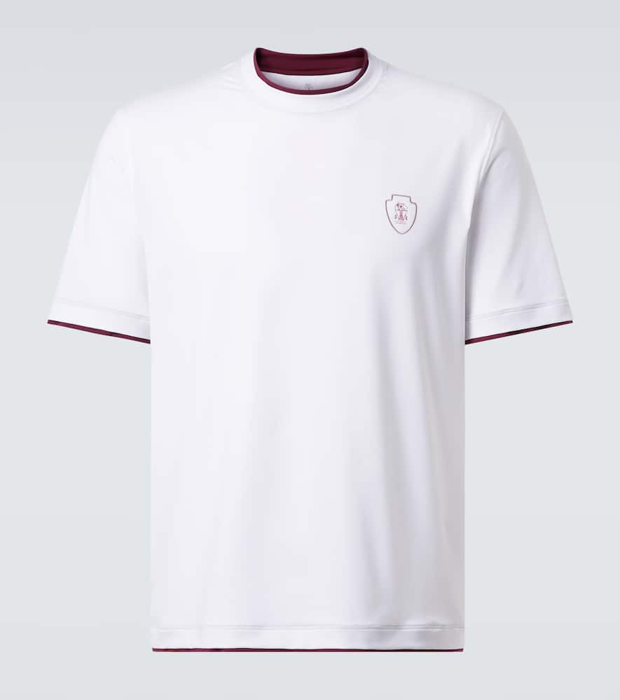 Logo jersey T-shirt