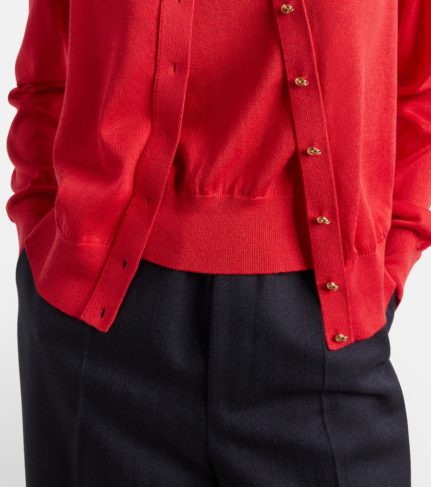  Bottega Veneta Bottega Veneta Set Knot Aus Pullunder Und Cardigan 