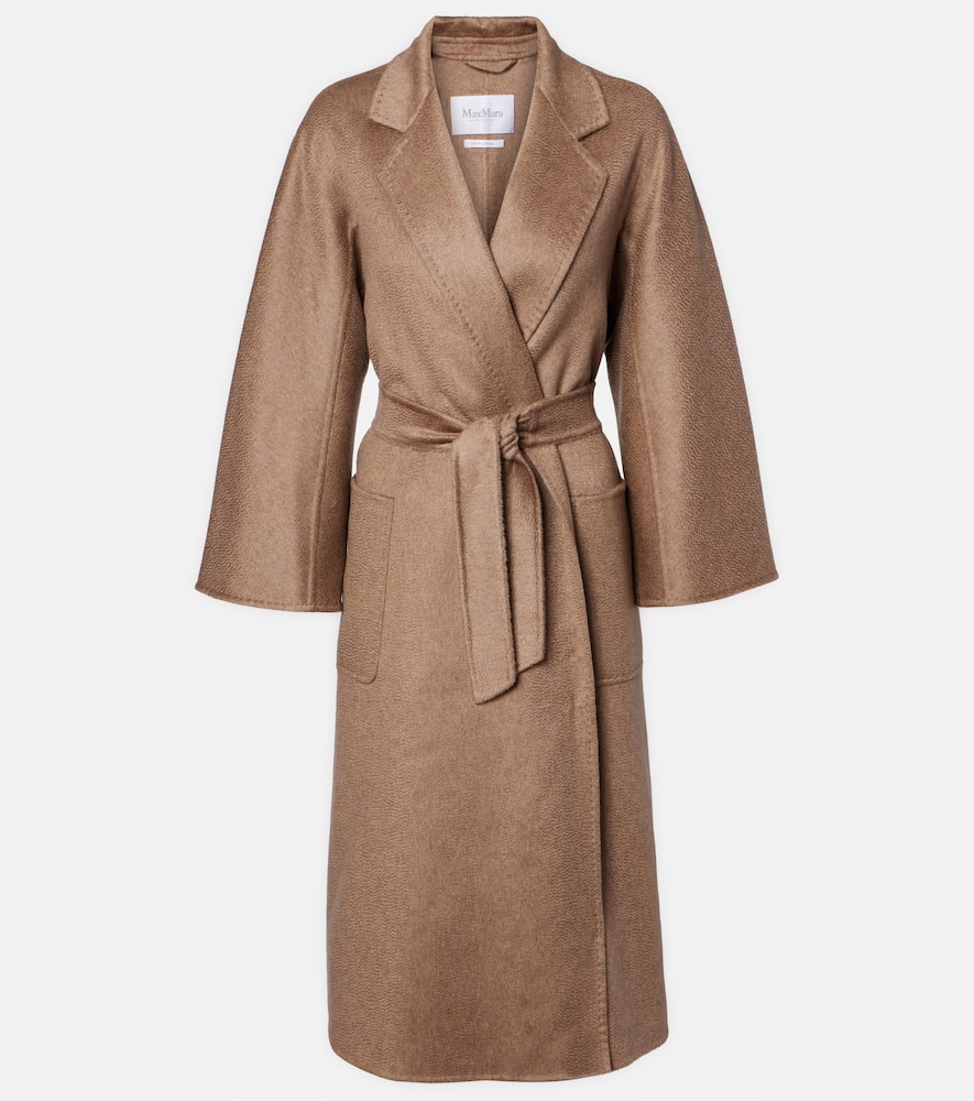 Max Mara Ludmilla Cashmere Coat In Brown