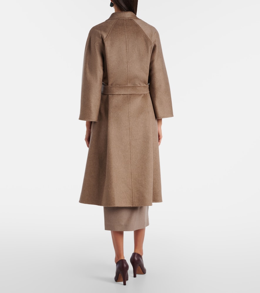 Max Mara Ludmilla Cashmere Coat In Brown