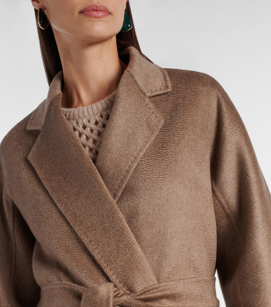 Max Mara Ludmilla Cashmere Coat In Brown