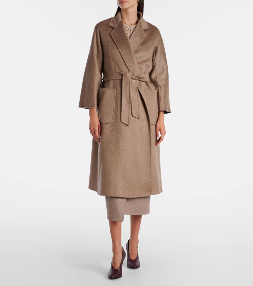 Max Mara Ludmilla Cashmere Coat In Brown