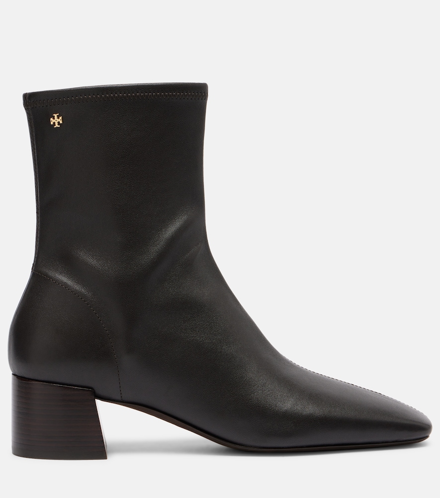  Tory Burch Tory Burch Stretch Leather Ankle Boots 