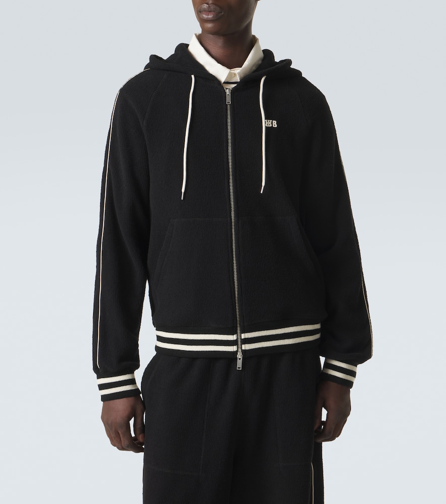  Wales Bonner Wales Bonner Kapuzenjacke Prince Aus Frottee 