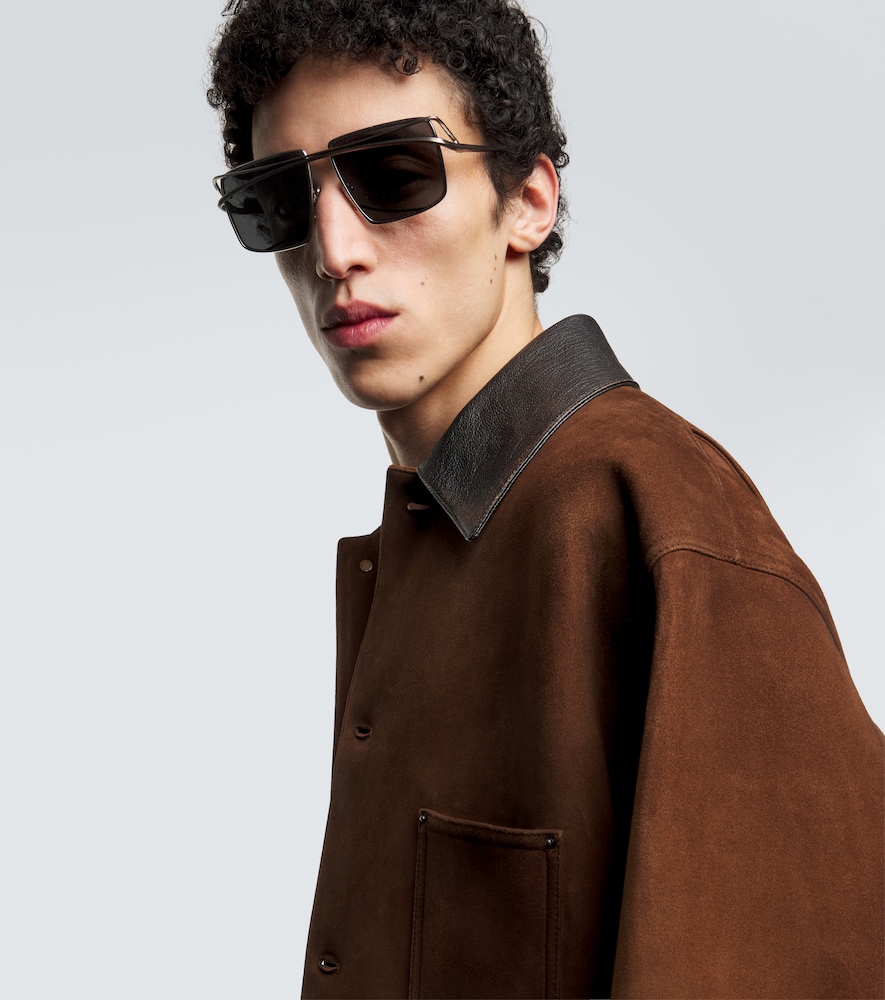  Prada Prada Eckige Sonnenbrille 