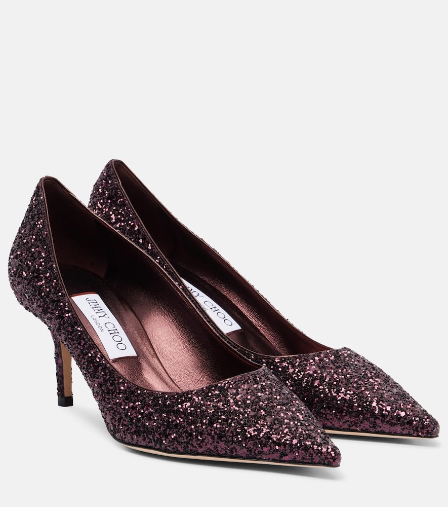 Jimmy Choo Love 65 Glitter Pumps In Multi