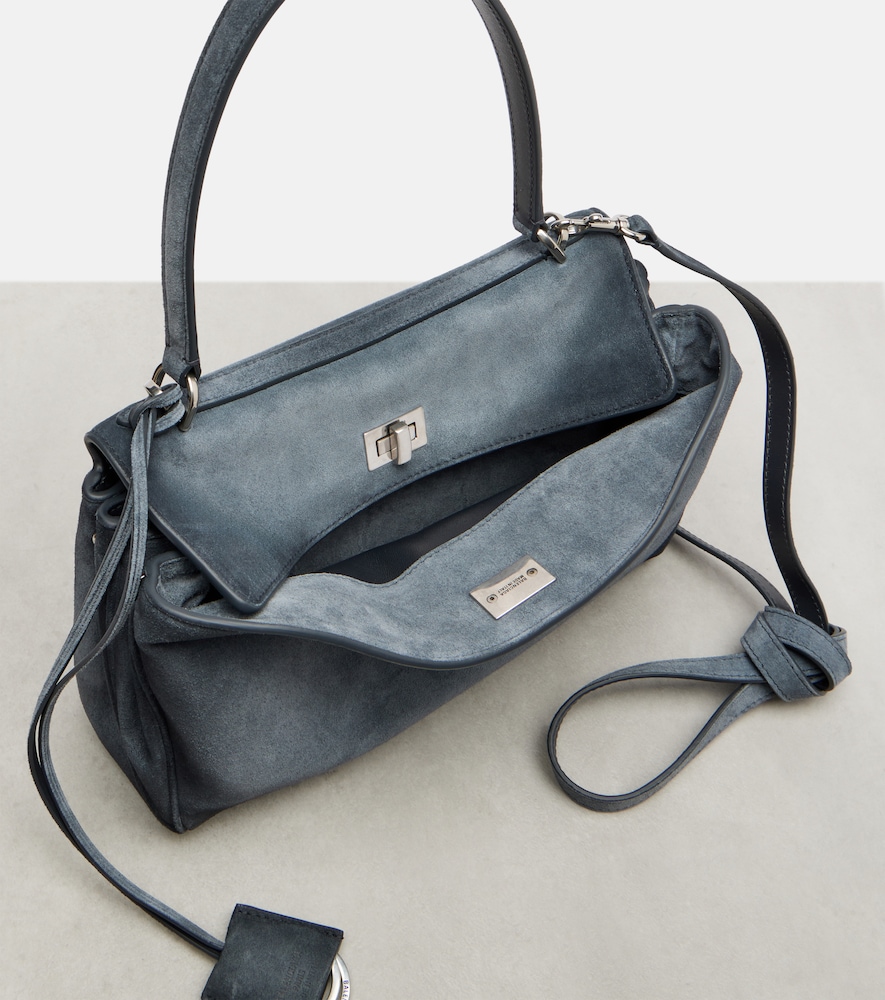  Balenciaga Balenciaga Rodeo Small Suede Shoulder Bag 