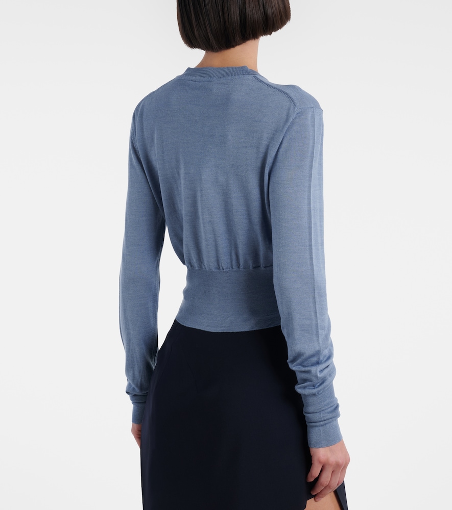  Vivienne Westwood Vivienne Westwood Cropped-cardigan Bea Aus Wolle Und Seide 