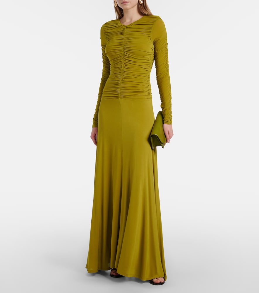 Tove Eira gathered maxi dress