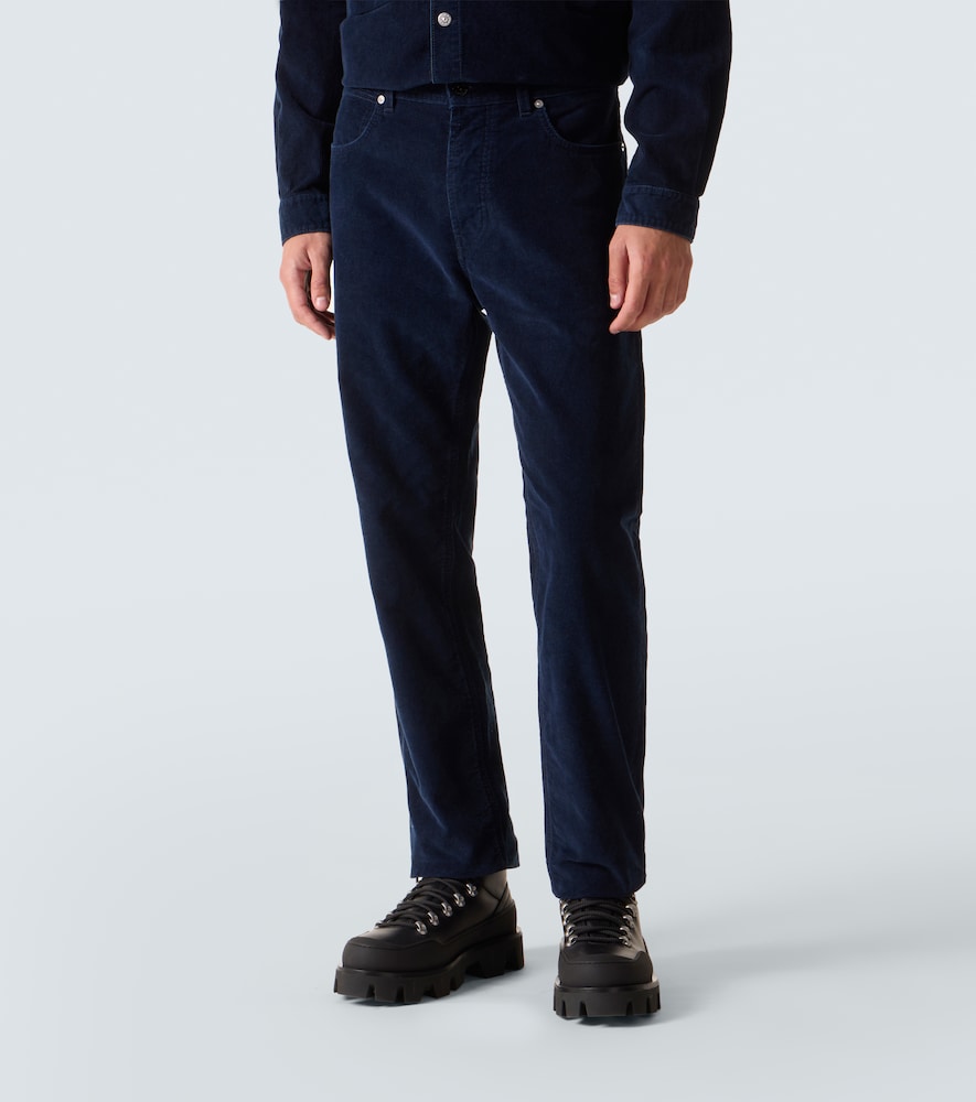  Stone Island Stone Island Schmale Mid-rise Hose Aus Cord 