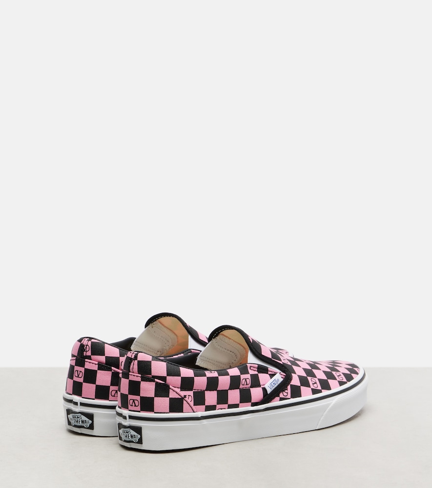  Valentino Garavani Valentino Garavani X Vans – Baskets Slip-on Vlogo En Toile 