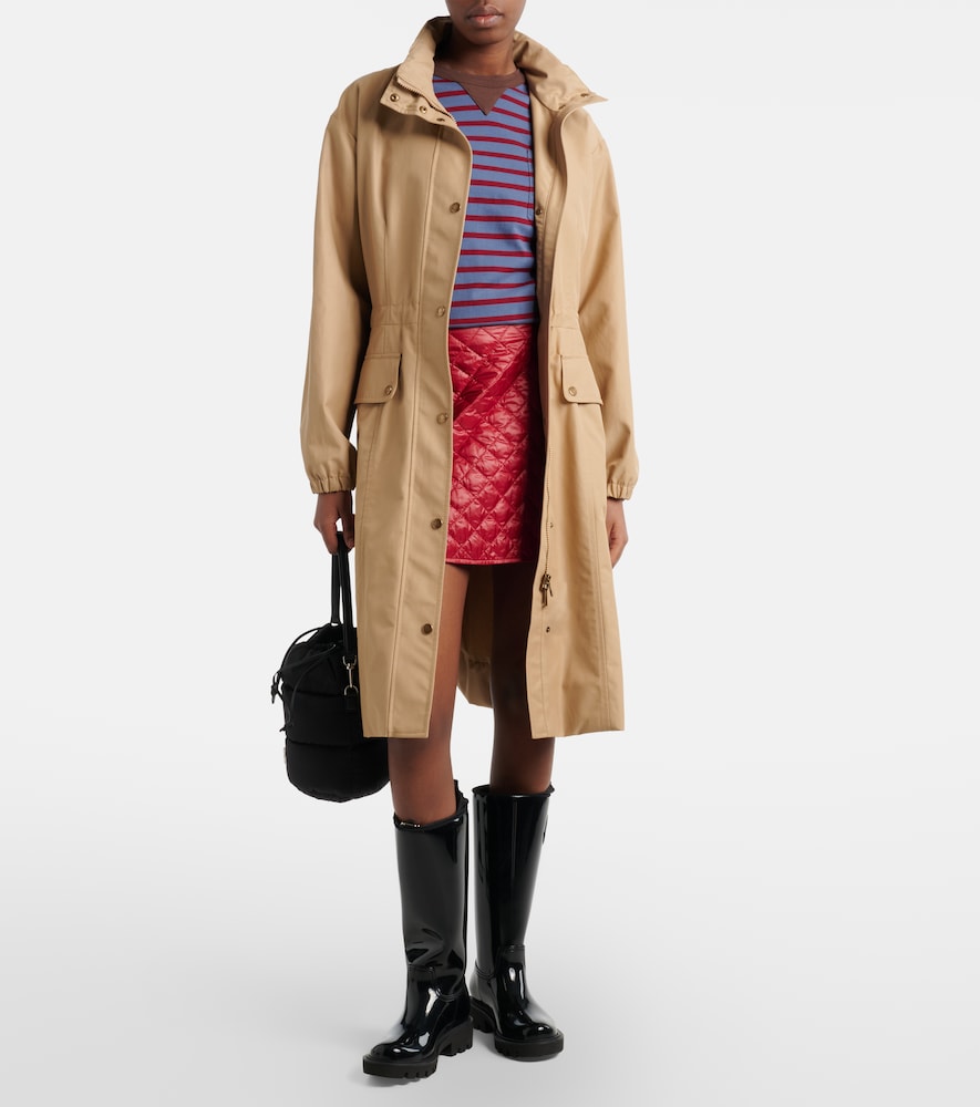 Moncler Rhododendron technical cotton-blend parka