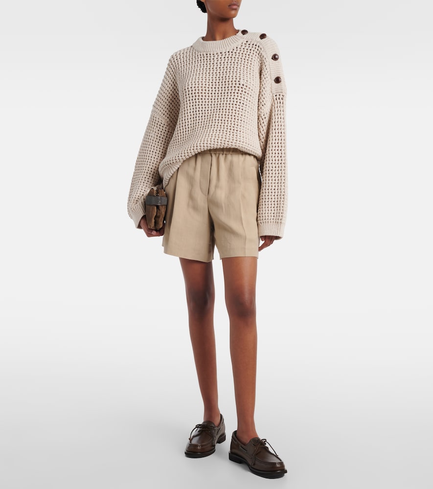 Brunello Cucinelli Brunello Cucinelli High-rise Bermuda-shorts 