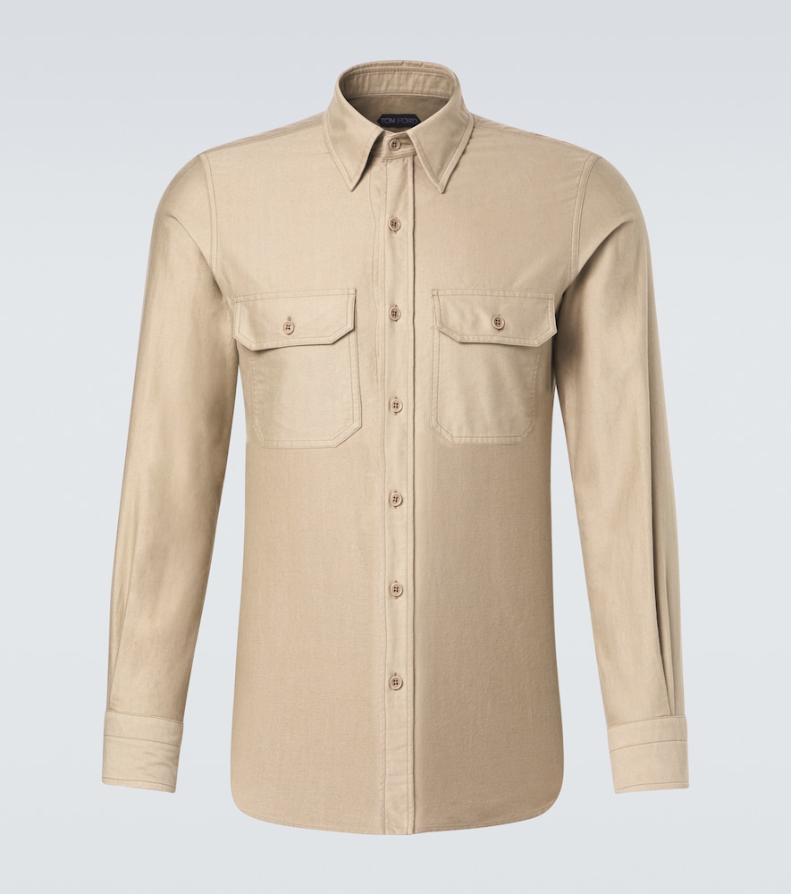 Camicia in fustagno di cotone