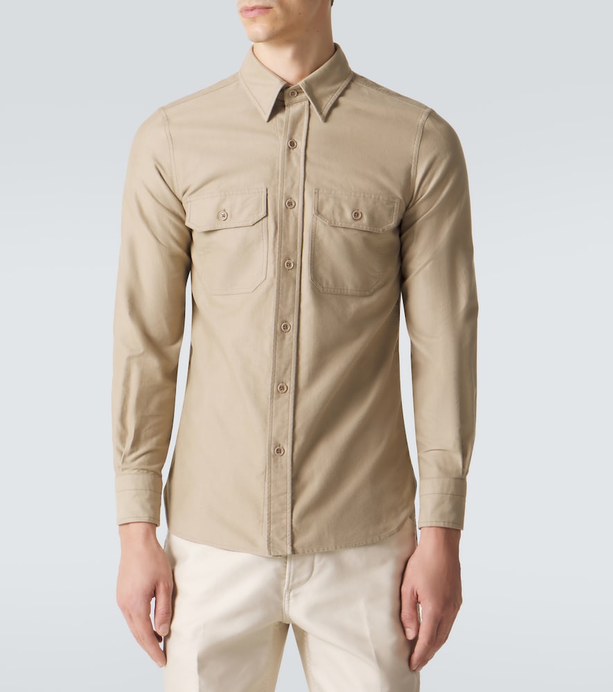 Cotton Moleskin Shirt