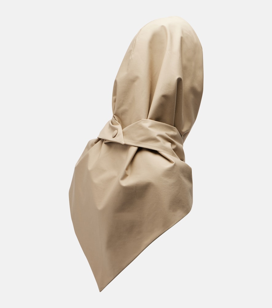  Nour Hammour Nour Hammour Cotton Canvas Hood 