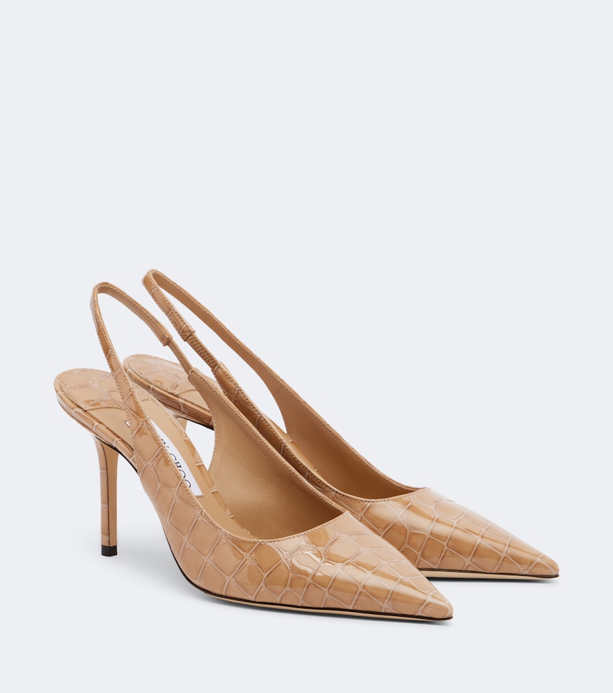 Pumps slingback Love in pelle
