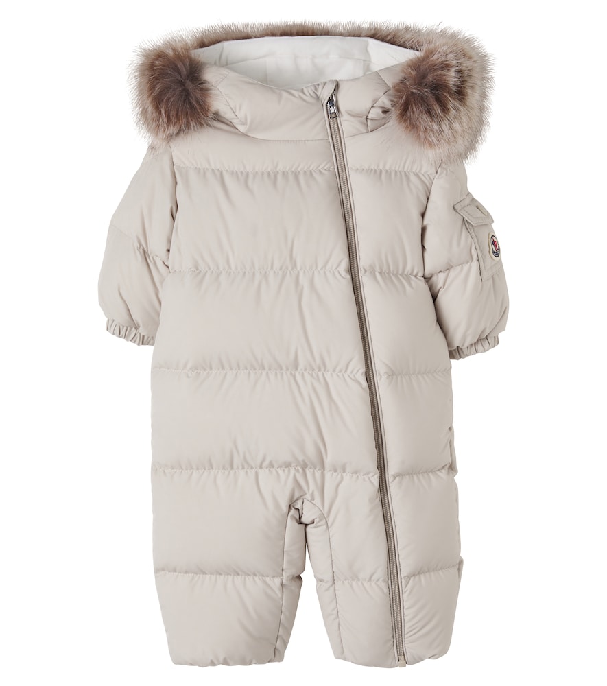 Moncler Enfant Beige Baby Down Snowsuit M Size 18-24 - Mytheresa