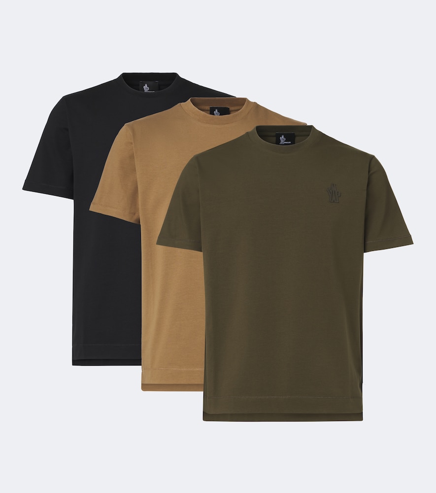 Grenoble Set Of 3 Cotton-Blend T-Shirts
