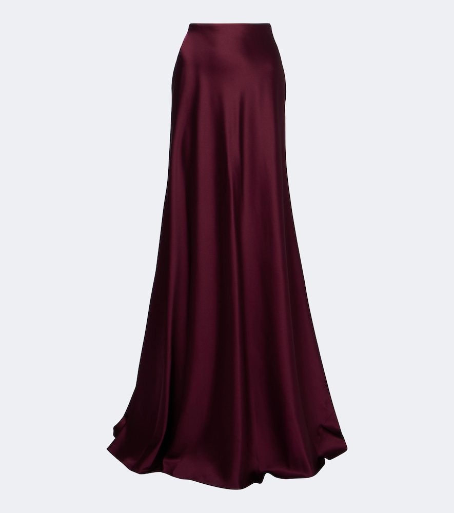 Maxirock Masina aus Satin