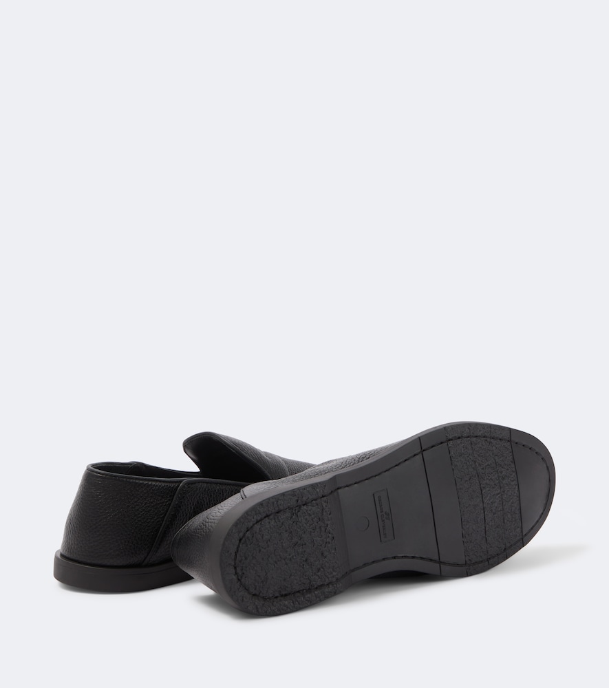 Leather Loafers