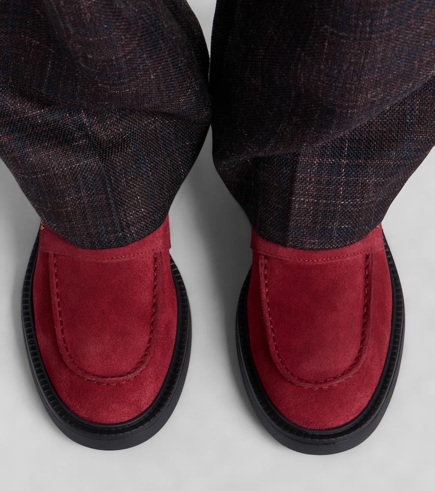 Suede Loafer