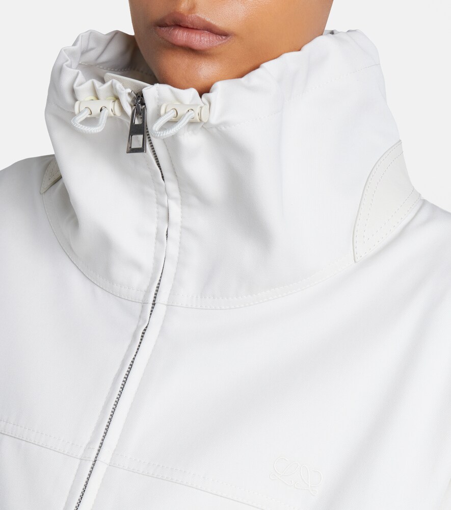 Cotton And Silk Gabardine Jacket