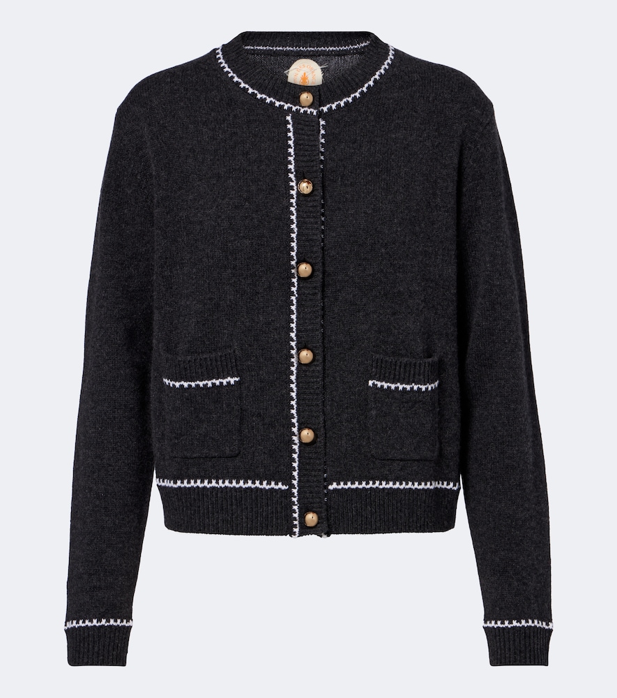 Jardin des Orangers Virgin wool and cashmere cardigan