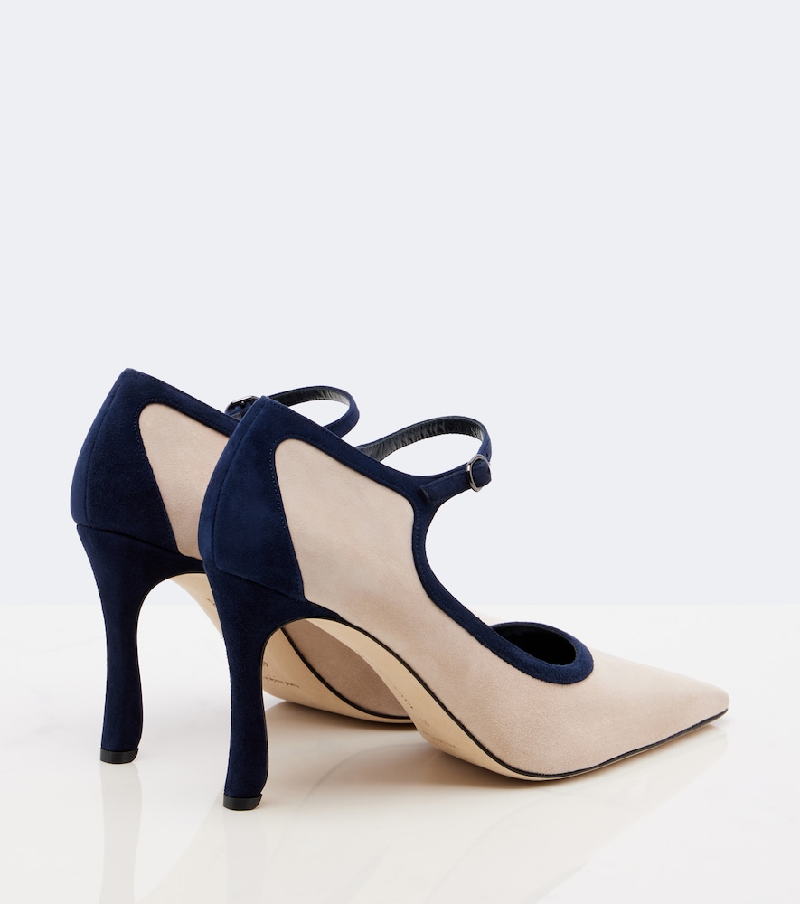 Churla Suede Mary Jane Pumps