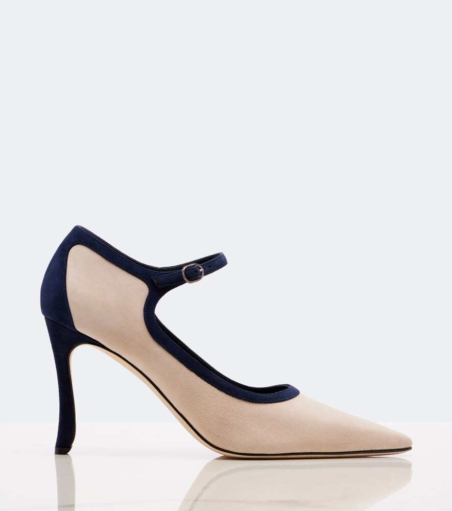 Churla Suede Mary Jane Pumps